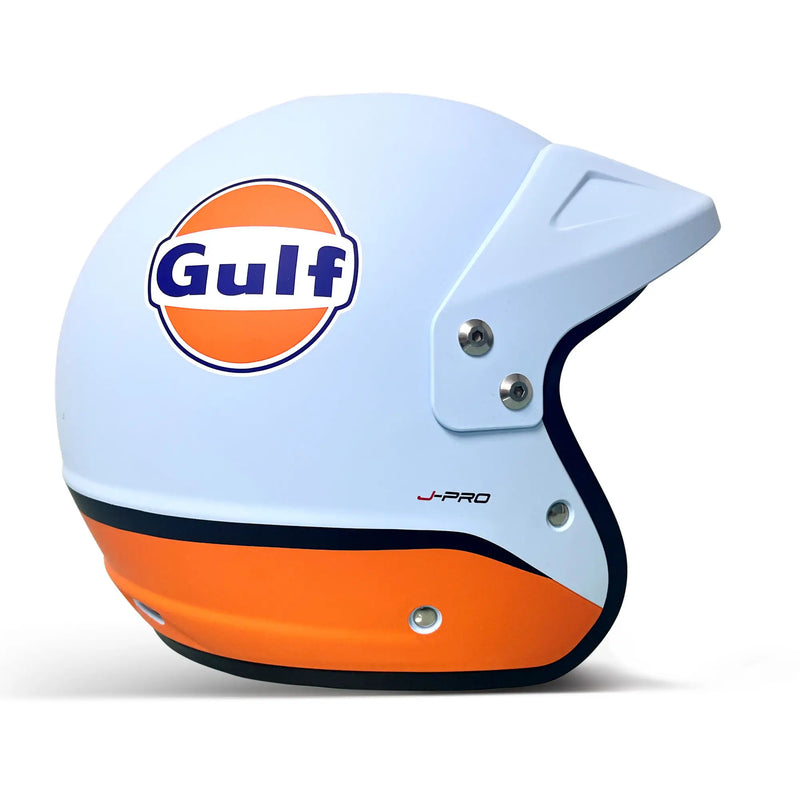 Sparco J-Pro ECE 22.06 Helmet - Gulf and Martini Racing