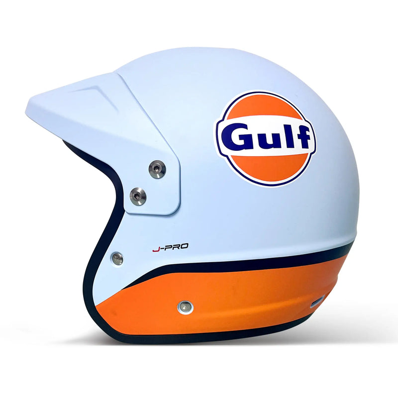Sparco J-Pro ECE 22.06 Helmet - Gulf and Martini Racing