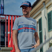 Sparco Martini Racing Replica T-Shirt — Grey — view 2