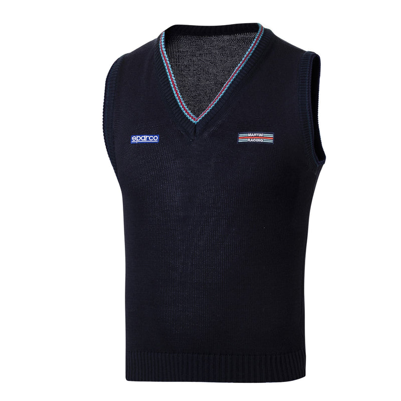 Sparco Martini Racing Cotton Gilet – Black