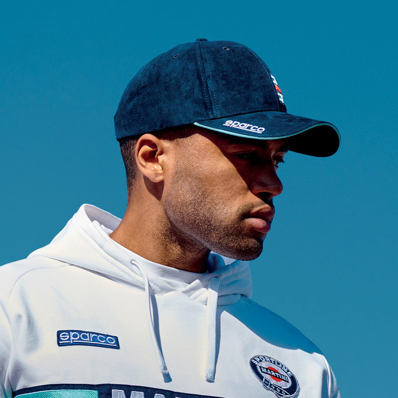 Sparco Martini Racing Side Logo Cap — Navy blue — view 4