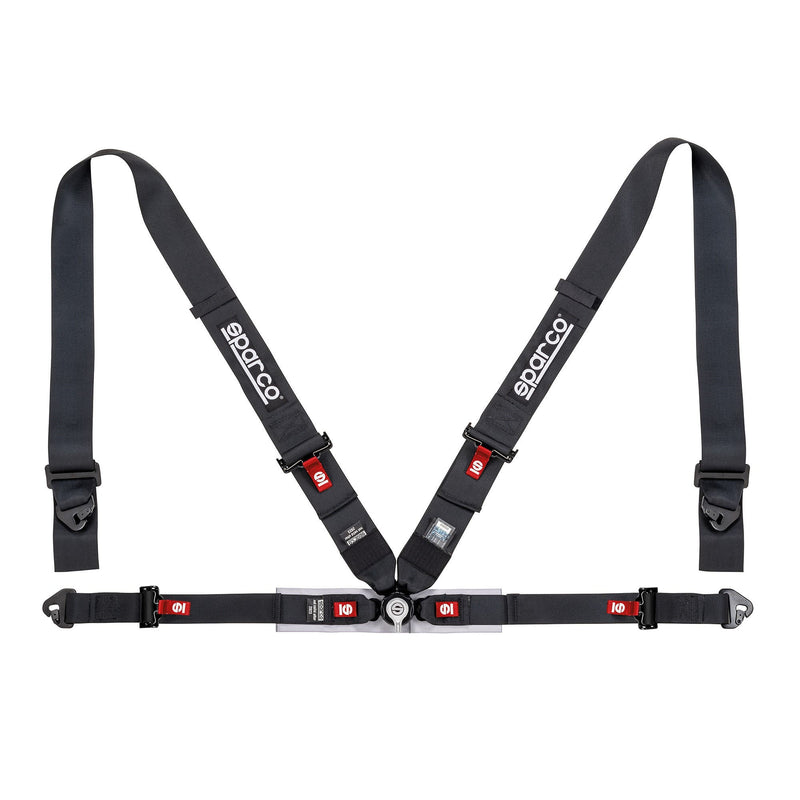 Sparco Sport H-4 4-Point Racing Harness – Black