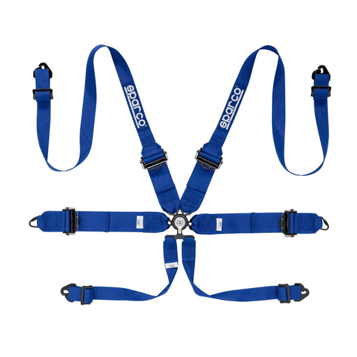 Sparco 04818RHAL 6-Point Racing Harness – Light blue