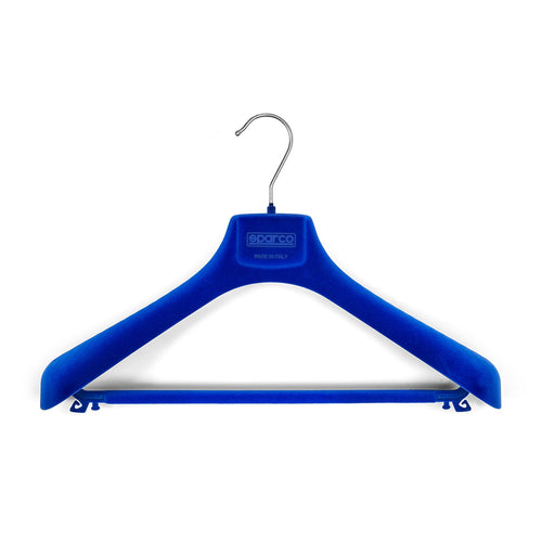 Sparco Blue Velvet Clothes Hanger 099091AZ