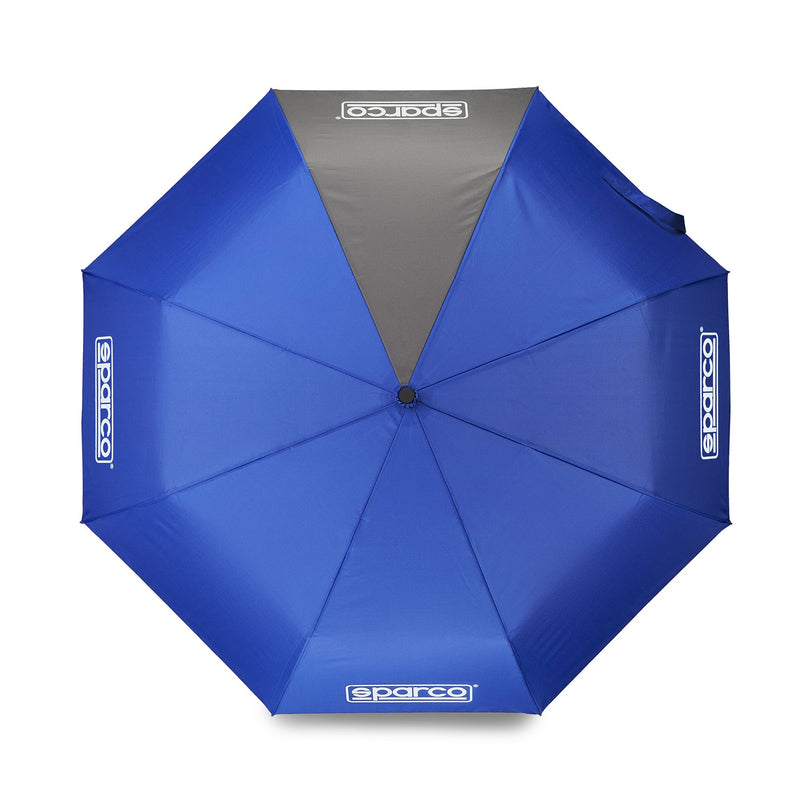 Sparco Foldable Umbrella with LED Torch 95 cm — Blue/Grey — view 1