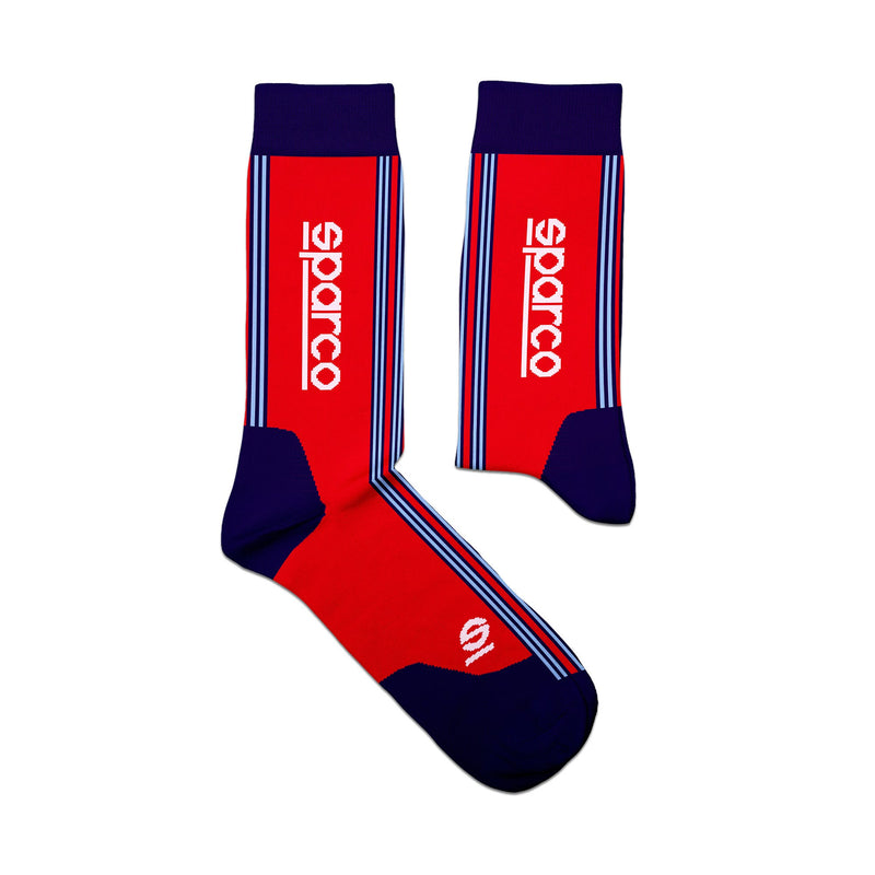 Sparco Martini Racing Iconic Socks — Red/Navy blue — view 3