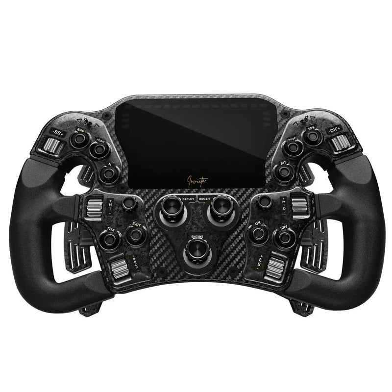 Asetek SimSports Invicta Formula Wheel – Black on Black Edition - Asetek SimSports - Sim Race Webshop product image 1