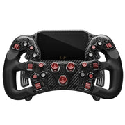 Asetek SimSports Invicta Formula Wheel – Red on Black Edition - Asetek SimSports - Sim Race Webshop product image 1