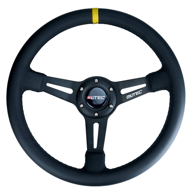 BAS ECO 350 mm Leather Steering Wheel – 70mm – BAS0116