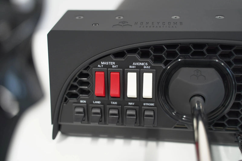 Honeycomb Alpha Flight Controls Yoke + Switch Panel (PC) (Ex Return) - Honeycomb - Sim Race Webshop product image 5