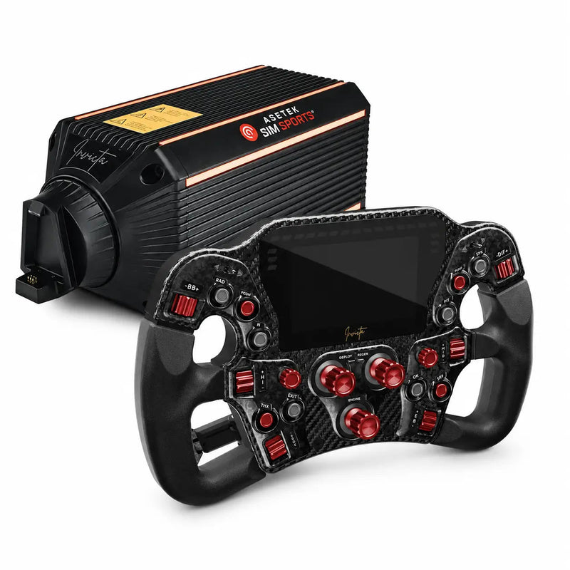 Asetek SimSports Invicta 27Nm Wheel Base + Invicta Formula Wheel Bundle - Asetek SimSports - Sim Race Webshop product image 2