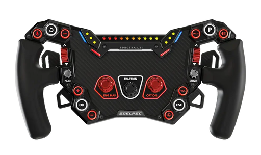 SOELPEC Spectra LT – Formula-Style RGB Sim Racing Wheel - Sim Race Webshop B.V.