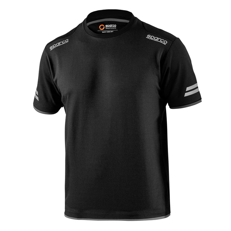Sparco Tech Tucson T-Shirt - Black/Grey/Navy