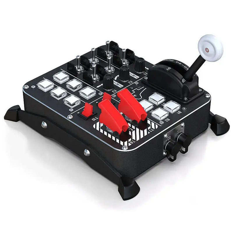 VIRPIL Controls Universal Control Panel #2 – RGB – 24 Inputs (Black) - Sim Race Webshop B.V.