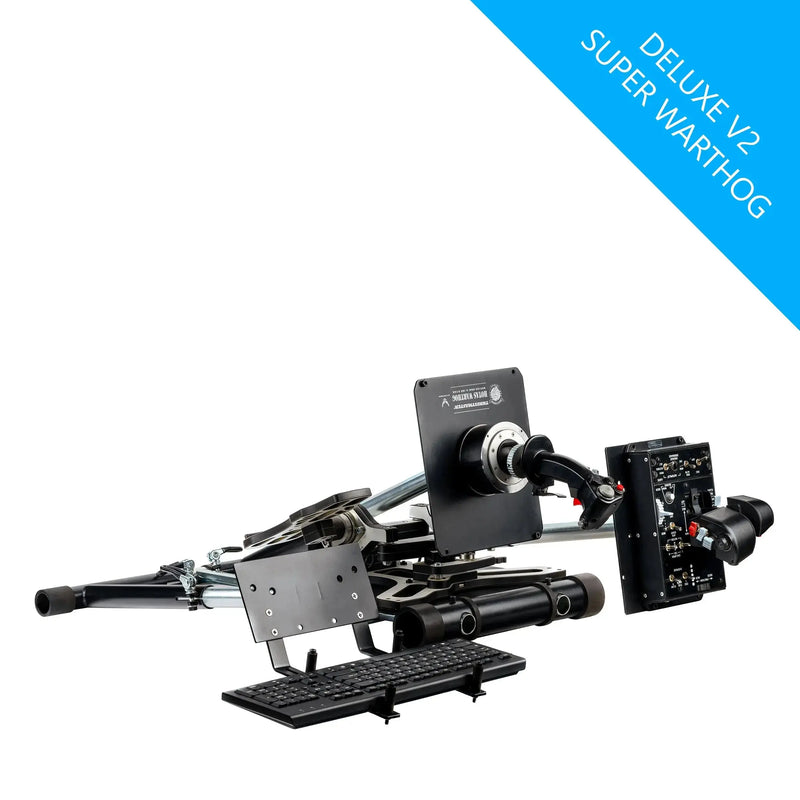 Wheel Stand Pro for Thrustmaster HOTAS WARTHOG™, Saitek X-55, X52/Pro, X65 – Deluxe V2 - Sim Race Webshop B.V.