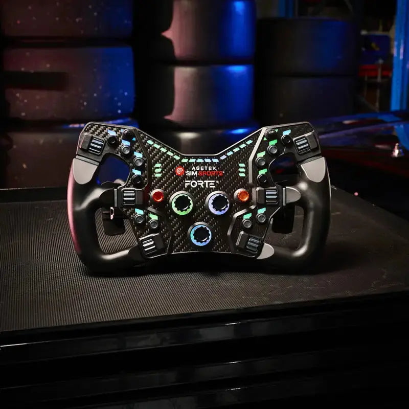 Asetek SimSports - Forte Formula Button Box (Black, Aluminum) - Asetek SimSports - Sim Race Webshop product image 4