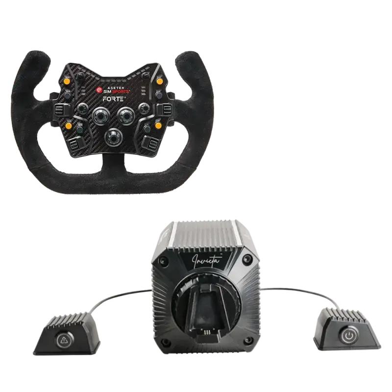 Asetek SimSports Invicta 27nm Direct Drive Wheel Base - Forte GT Wheel Bundle - Asetek SimSports - Sim Race Webshop product image 5