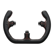 Asetek SimSports Open D Black Leather Rim - Asetek SimSports - Sim Race Webshop product image 2