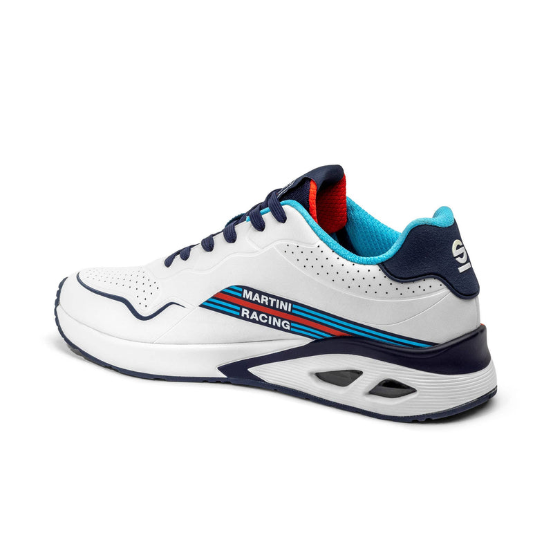 Sparco Martini Racing S-Light Sneakers — White/Navy blue — view 3