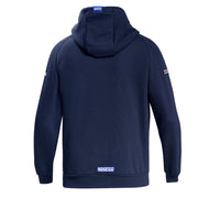 Sparco Lancia Martini Delta Hoodie — Blue/White — back