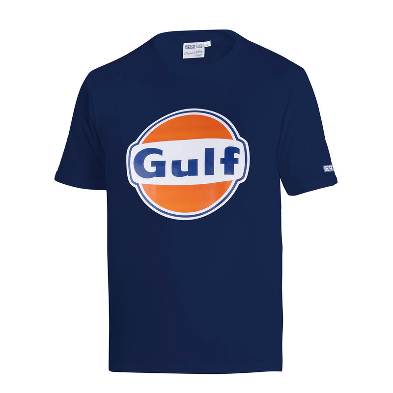 Sparco Gulf Brand T-Shirt — Navy blue — view 1