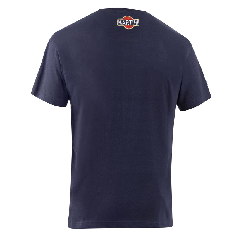 Sparco Martini Racing Top Stripes T-Shirt — Navy blue — view 2