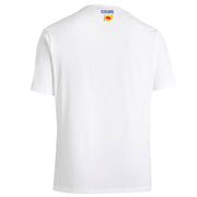 Sparco Lancia Yellow HF T-Shirt — White — back