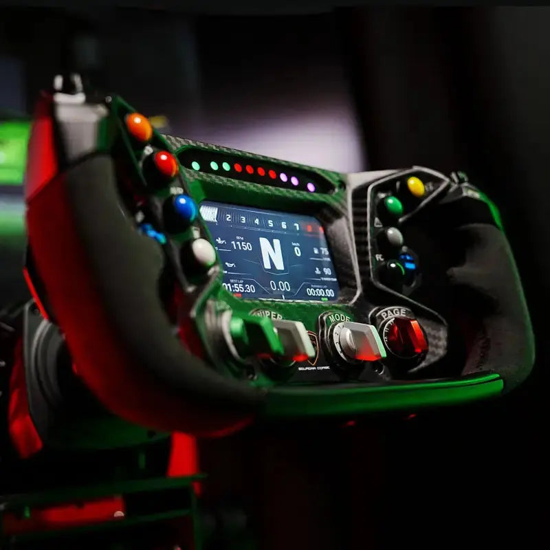 MOZA Racing Automobili Lamborghini Squadra Corse Essenza SCV12 Steering Wheel - MOZA Racing - Sim Race Webshop product image 5