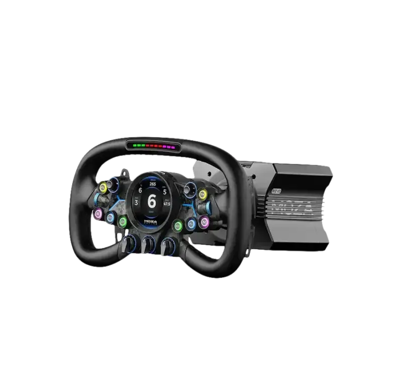 MOZA Racing R12 V2 + GS VISION Steering Wheel Bundle - Sim Race Webshop B.V.