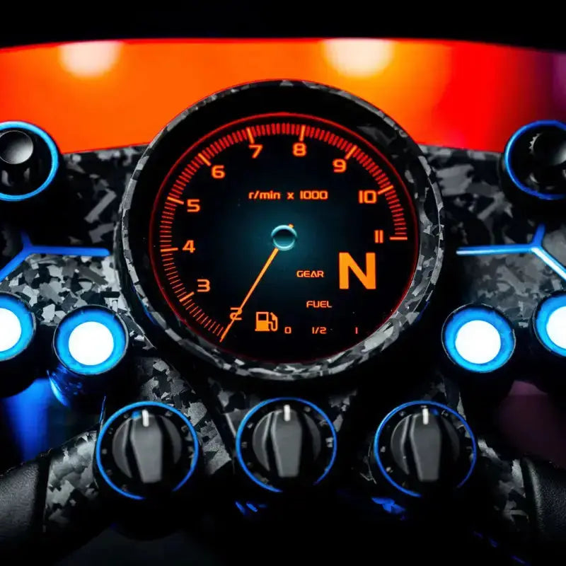 MOZA R9 Direct Drive Wheel Base - V3 + Vision GS Steering Wheel Bundle - Sim Race Webshop B.V.