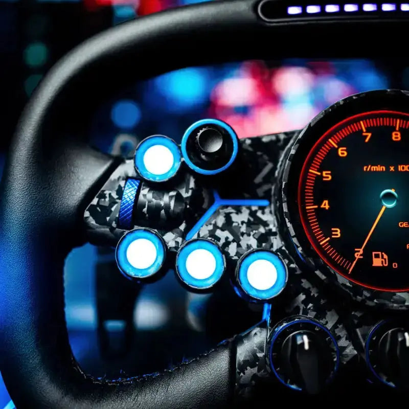 MOZA R9 Direct Drive Wheel Base - V3 + Vision GS Steering Wheel Bundle - Sim Race Webshop B.V.