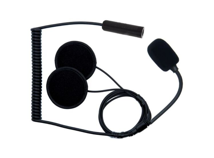 ZeroNoise Open-Face Helmet Intercom Kit – product view