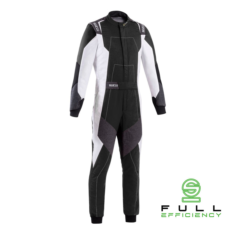 Sparco X-Light Full Efficiency FIA Racing Suit – SUIT R581 X-LIGHT FE BK/WH 58