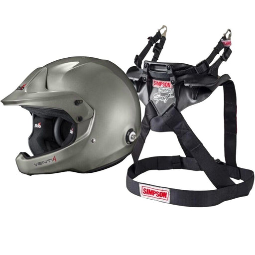 Stilo Venti4 WRC and Simpson Hybrid Sport Rally Safety Set – included equipment