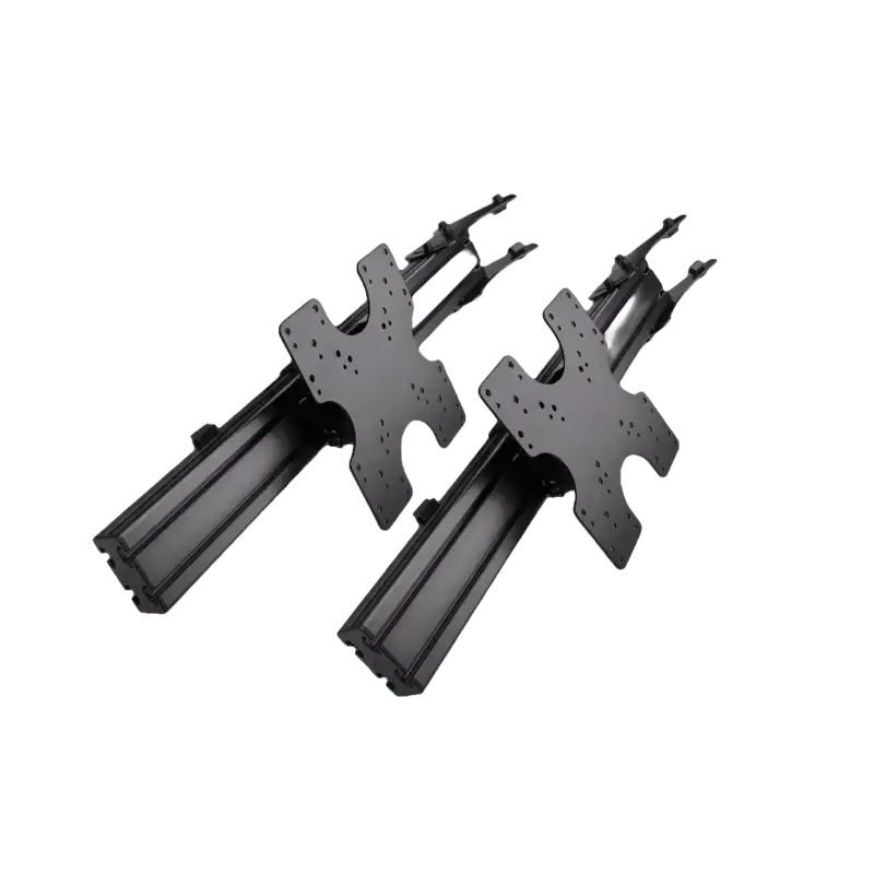 NEXT LEVEL RACING ELITE FREESTANDING TRIPLE MONITOR STAND ADD ON CARBON GREY - Next Level Racing - Sim Race Webshop product image 1