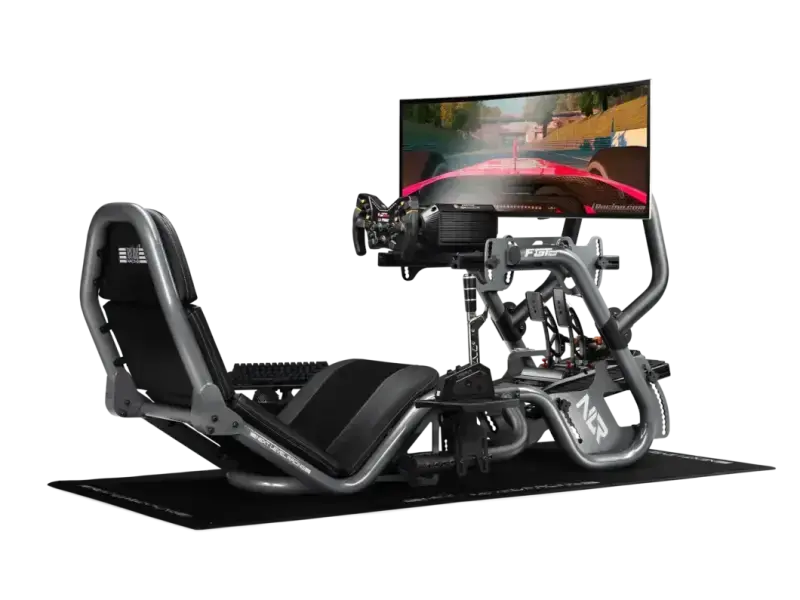 Next Level Racing F-GT Pro Formula and GT Racing Simulator Cockpit - Grey Edition - Next Level Racing - Sim Race Webshop product image 5
