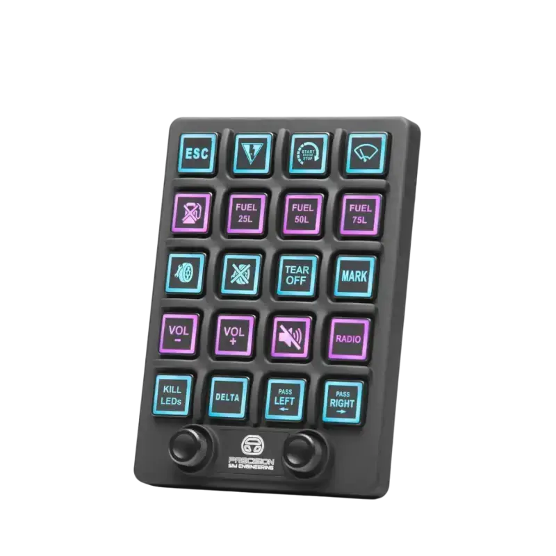 Precision Sim Engineering - Pro Switch Panel + Ram Mount - Precision Sim Engineering - Sim Race Webshop product image 2