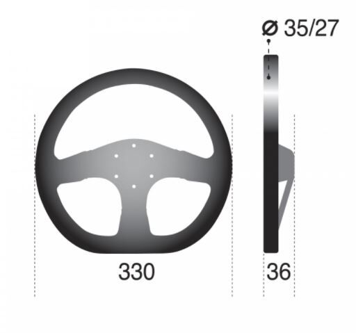 Sparco R353 Steering Wheel