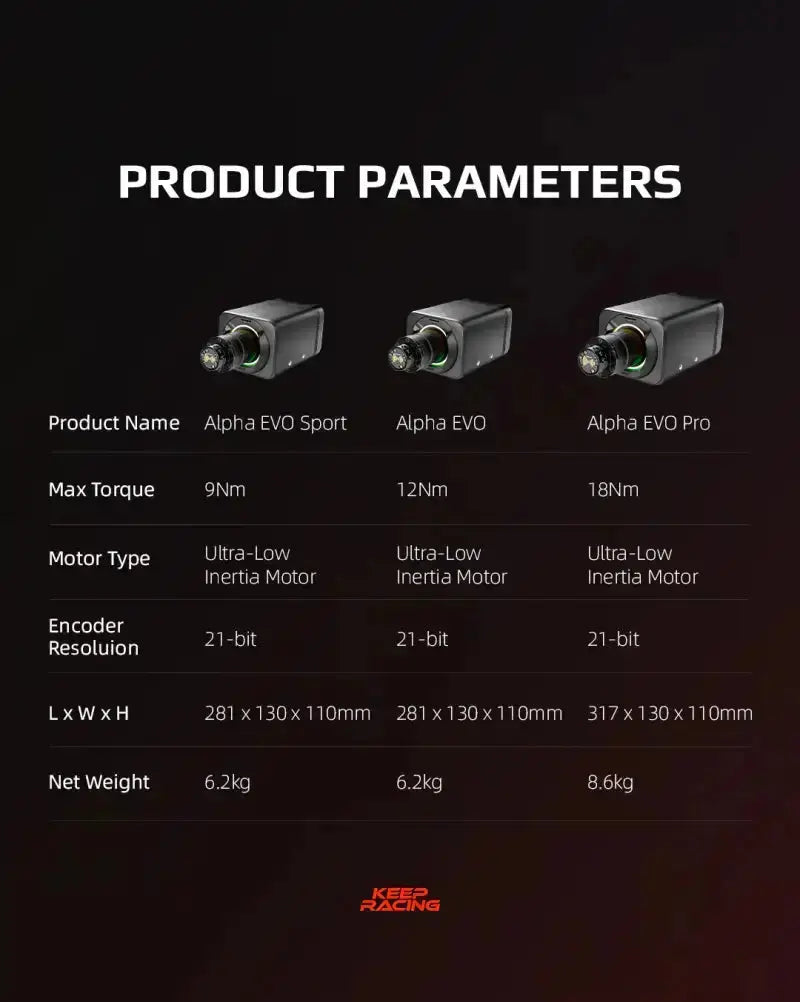 SIMAGIC Alpha EVO PRO 18nm - Direct Drive Wheel Base - Simagic - Sim Race Webshop product image 7