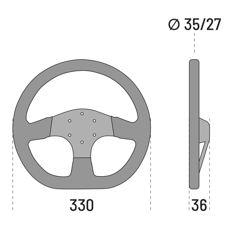 Sparco R353 Steering Wheel — 