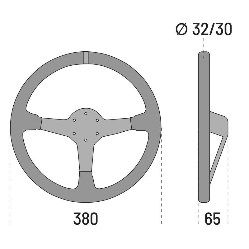 Sparco R368 Steering Wheel — 