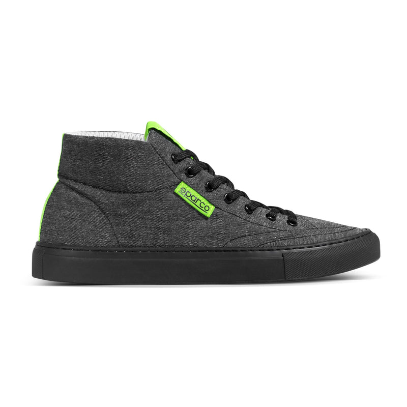 SPARCO FUTURA SHOES — Grey/Fluo green