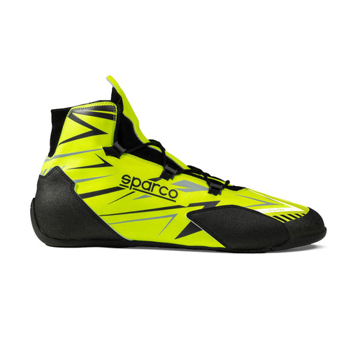 Sparco K-Rapid Racing Shoes – Lace Version — Fluorescent yellow/Black