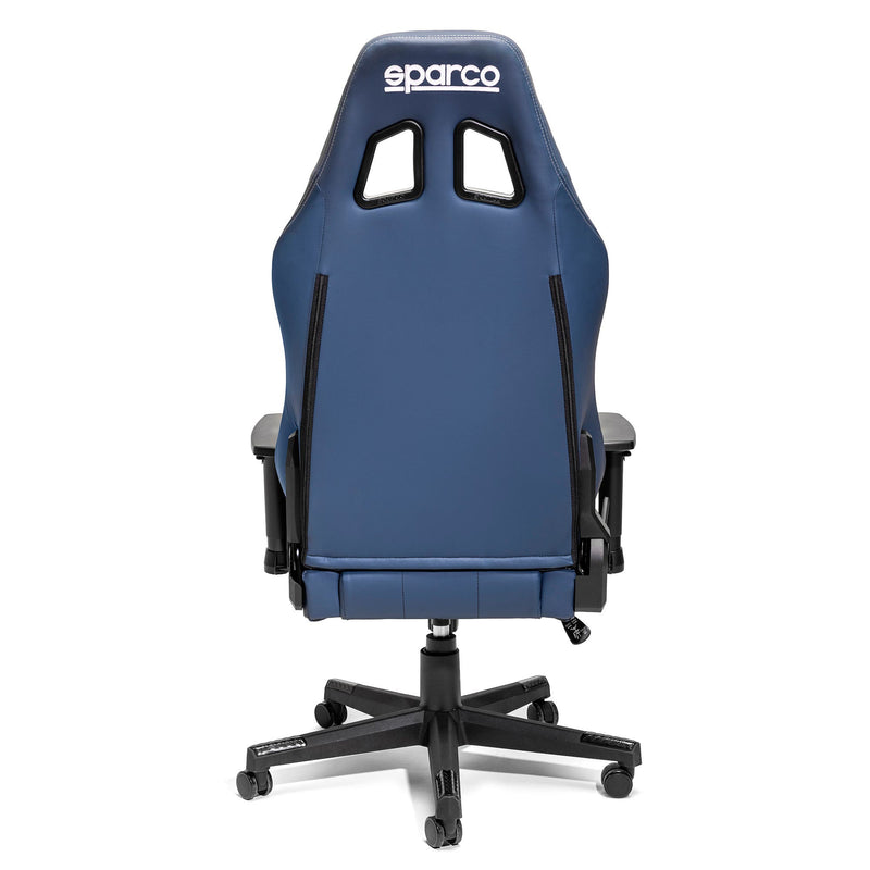 Sparco Coach Office Chair — Navy blue/Grey
