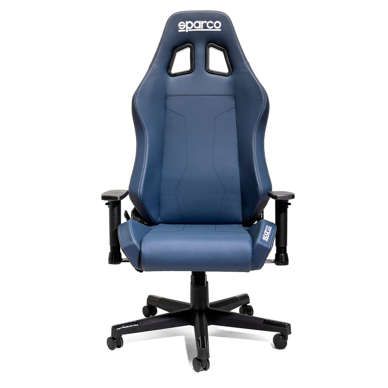Sparco Coach Office Chair — Navy blue/Grey