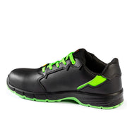 Sparco Targa Arturo Safety Shoes S3S ESD Unisex Black — Black/Fluo green