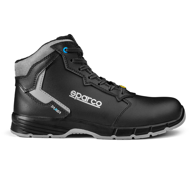 Sparco Targa-H Paul Safety Shoes S3S ESD Unisex Black — Black/Dark Grey