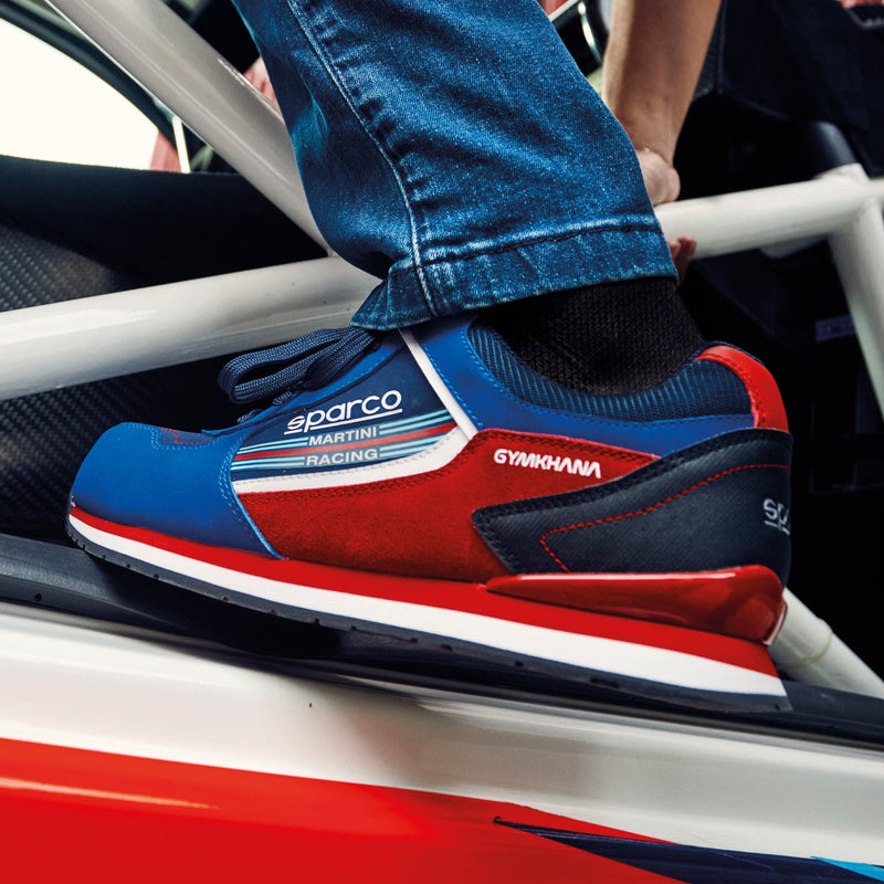 Sparco Gymkhana Montecarlo Safety Shoes S3 ESD - Navy — Navy blue