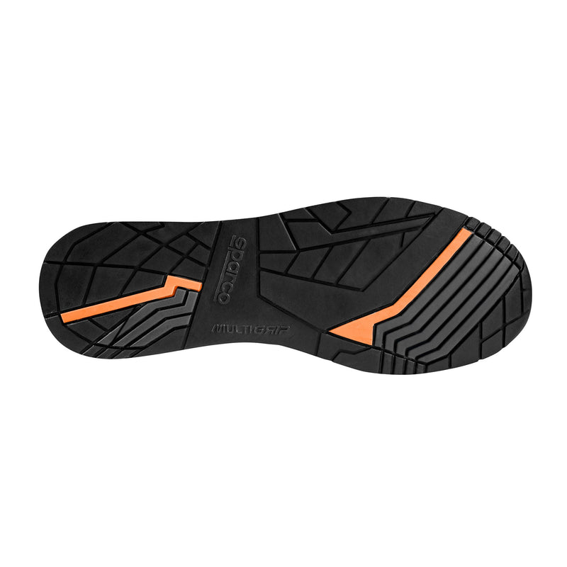 Sparco Gymkhana-H Acropolis Safety Shoes S3 ESD — Dark grey/fluorescent orange