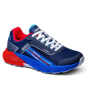 Sparco S-Park Sardinia Martini Racing Occupational Shoes O1 ESD Unisex Black — Navy blue/Red